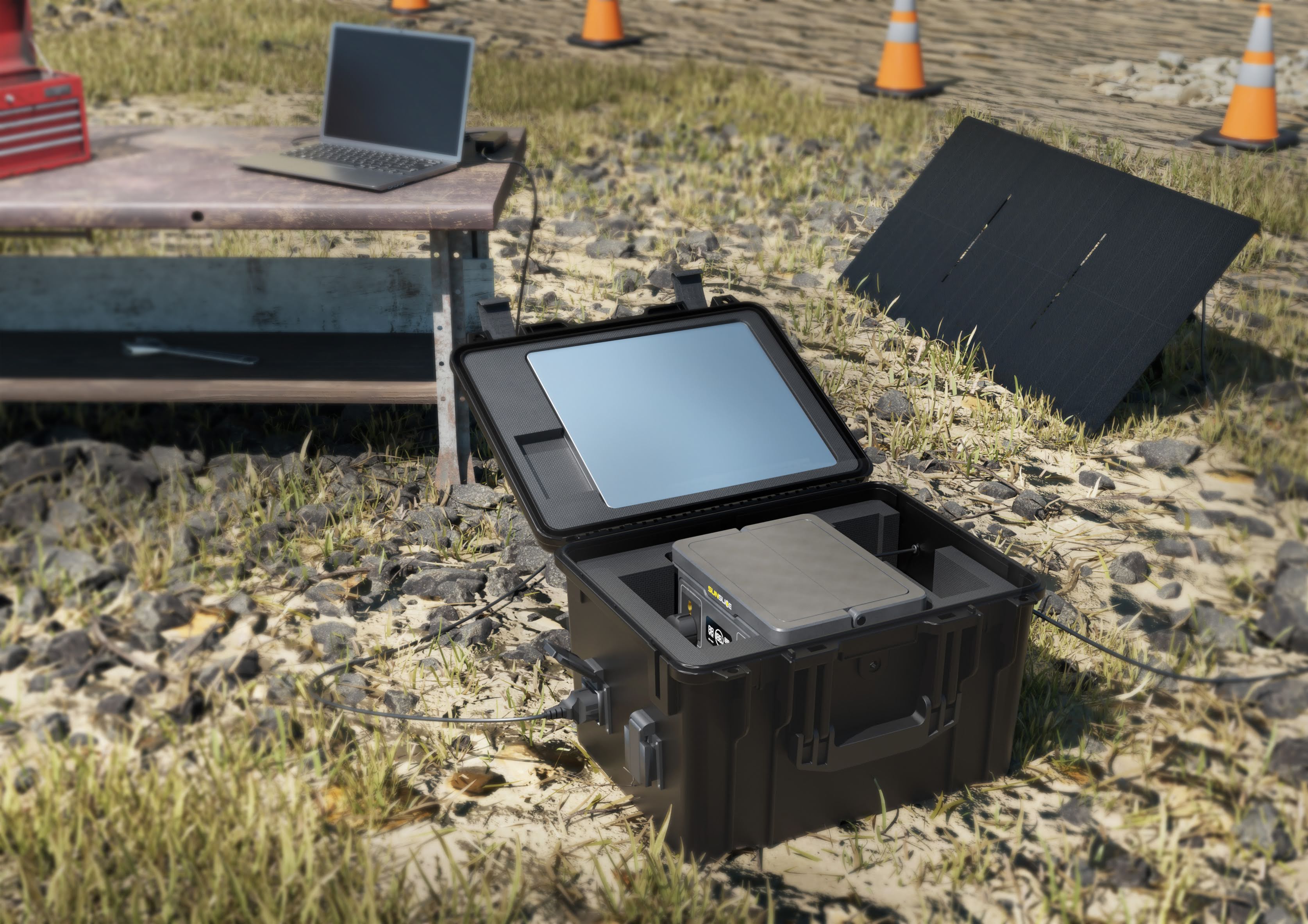 LinkPower Pro Flight Case - Sunslice