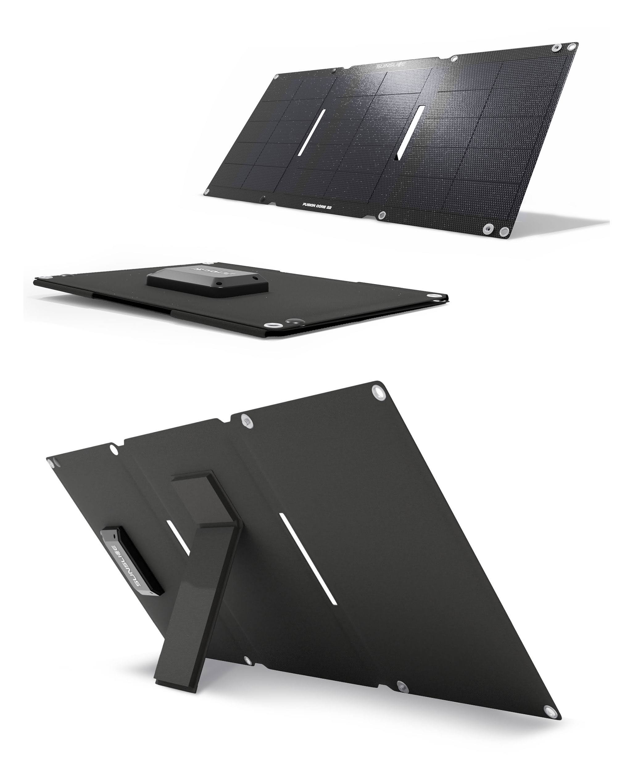 Fusion Core 22 - Portable Solar Panel - Sunslice