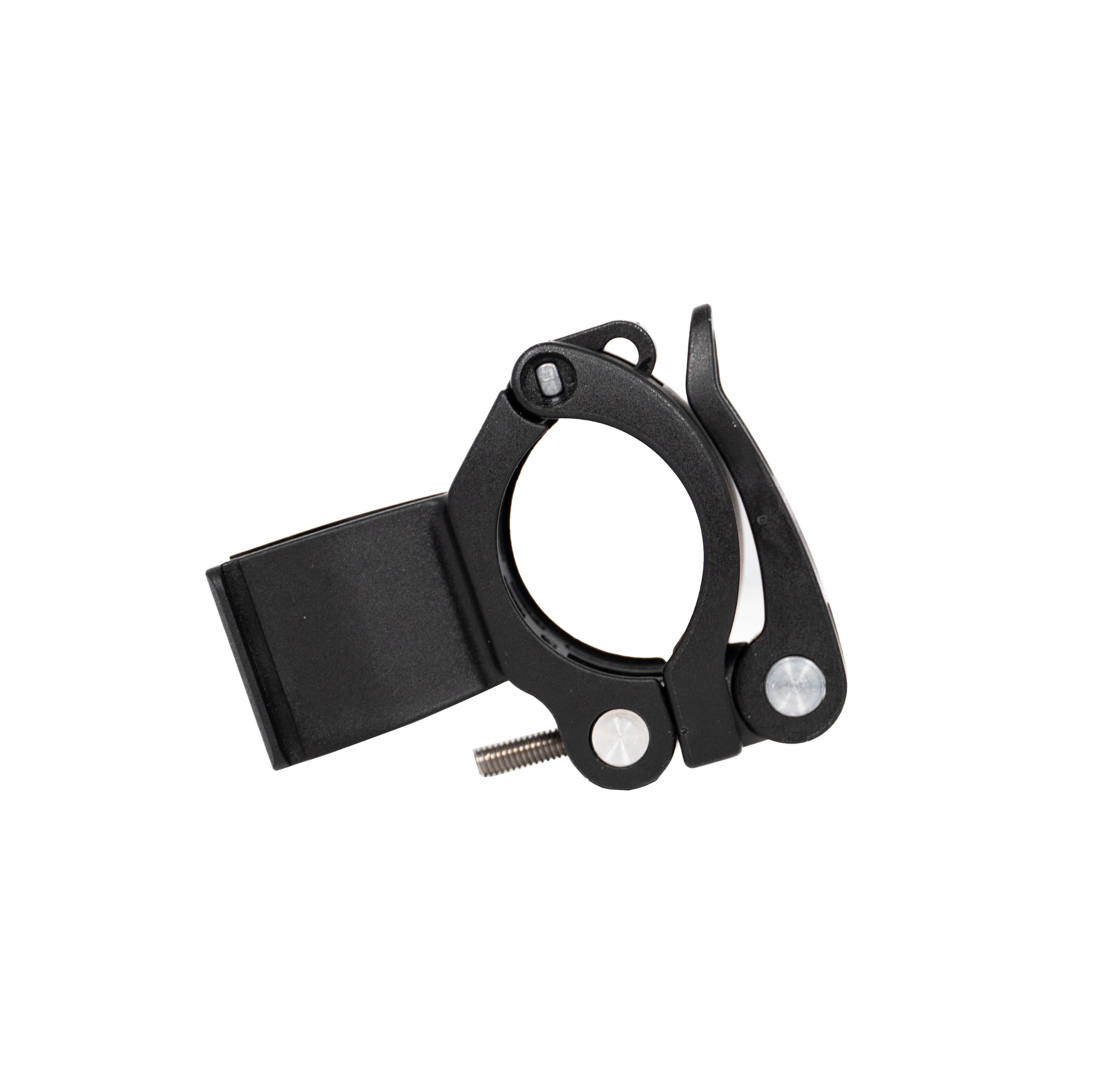 locking system for phone holder on a white background