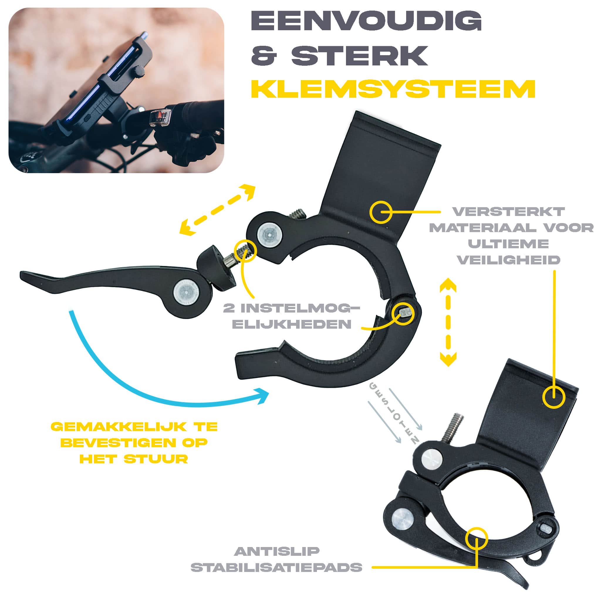 Cyclotron - Extra bevestiging - Sunslice
