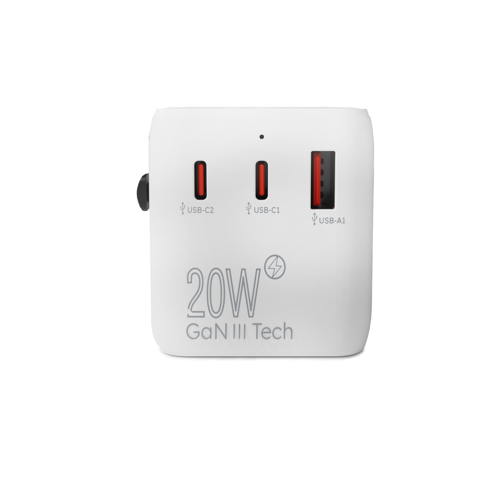 Emperion Traveller 20 – International Travel Adapter with integrated GaN Charger - Sunslice
