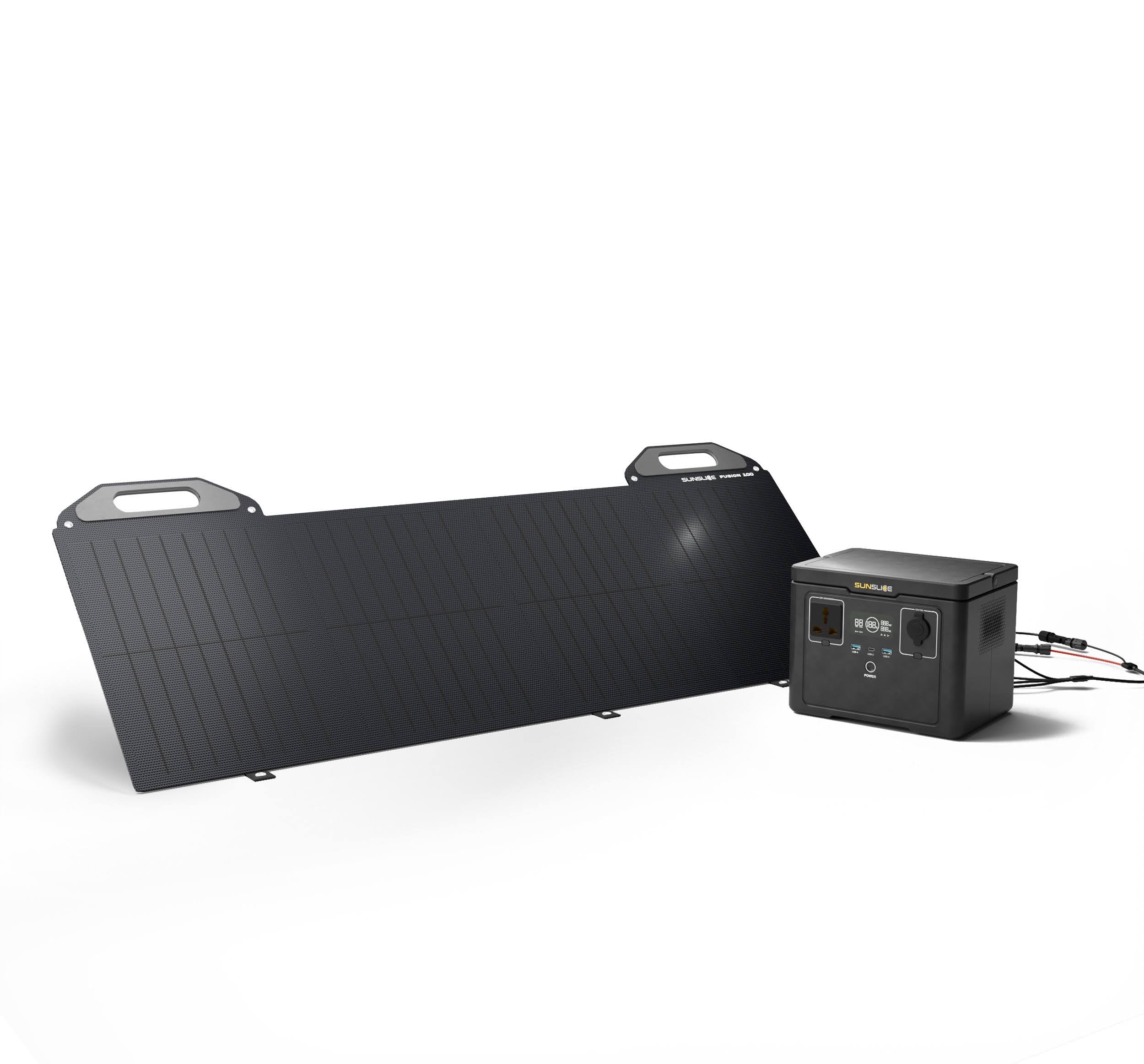 Fusion 100 - Foldable and Portable Solar Panel - Sunslice