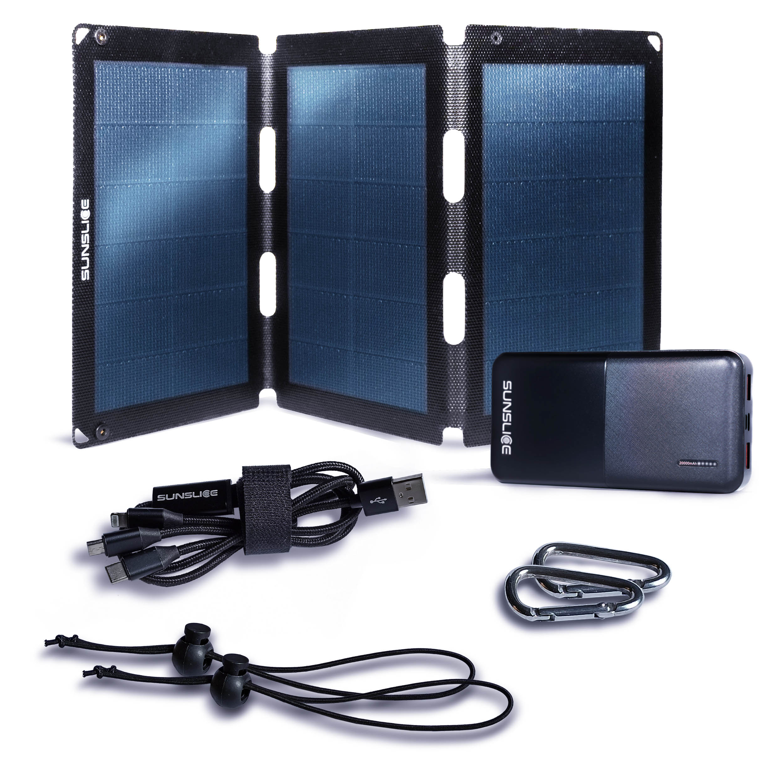 flex18 fusion pack avec gravity20 sur fond blanc avec accessoires
