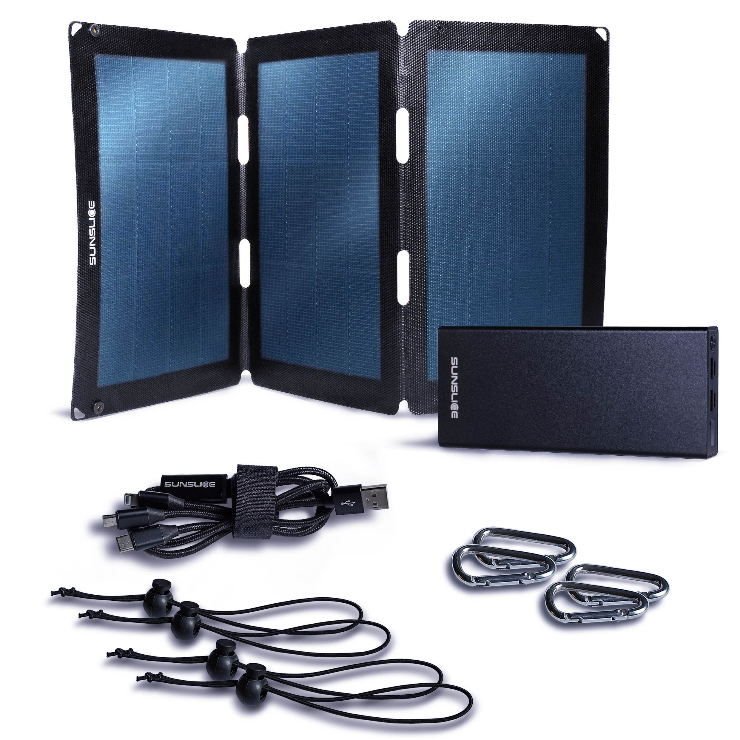Fusion Flex24-Pack mit externer Gravity27-Batterie auf weißem Hintergrund