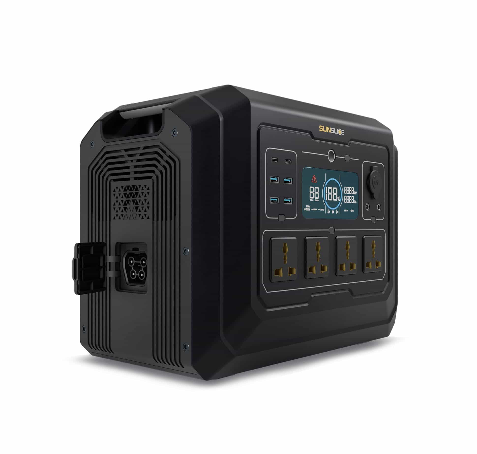 Gravity 1024Wh - 2000W Portable Solar Power Generator - Sunslice