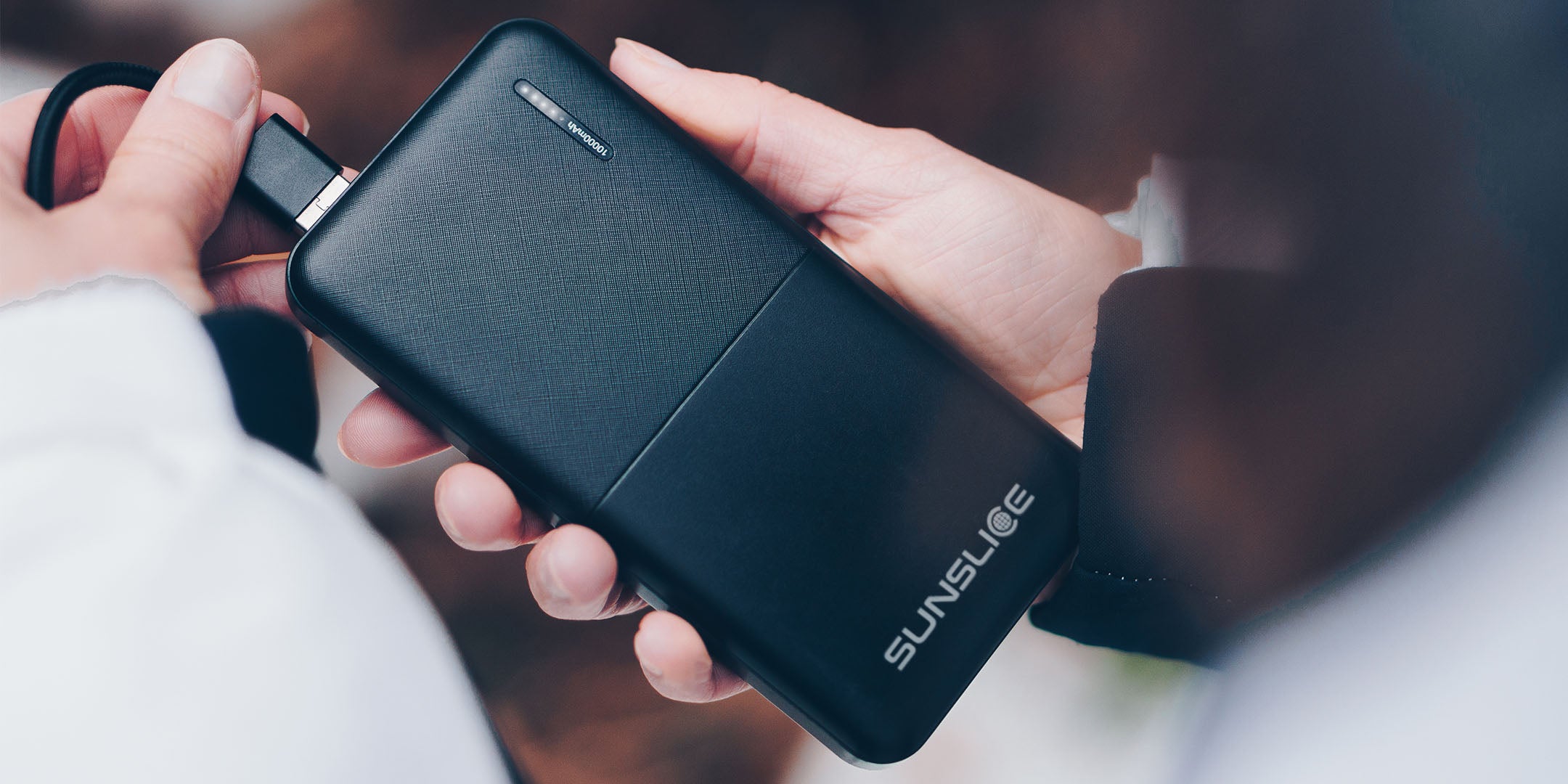 La banque d'énergie Gravity 10 est une banque d'énergie puissante de 10000 mAh