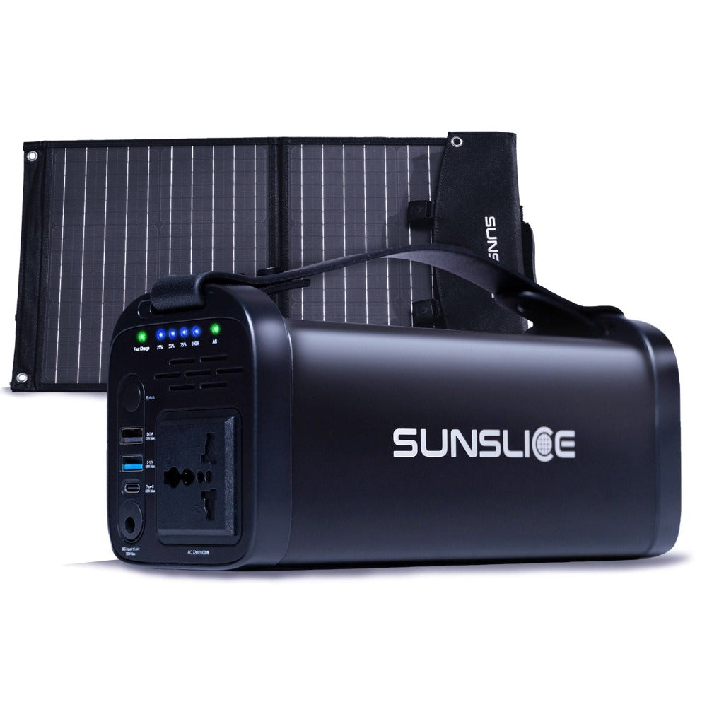 220V AC outlet Power bank | Solar Powered Portable Outlet-Gravity 144