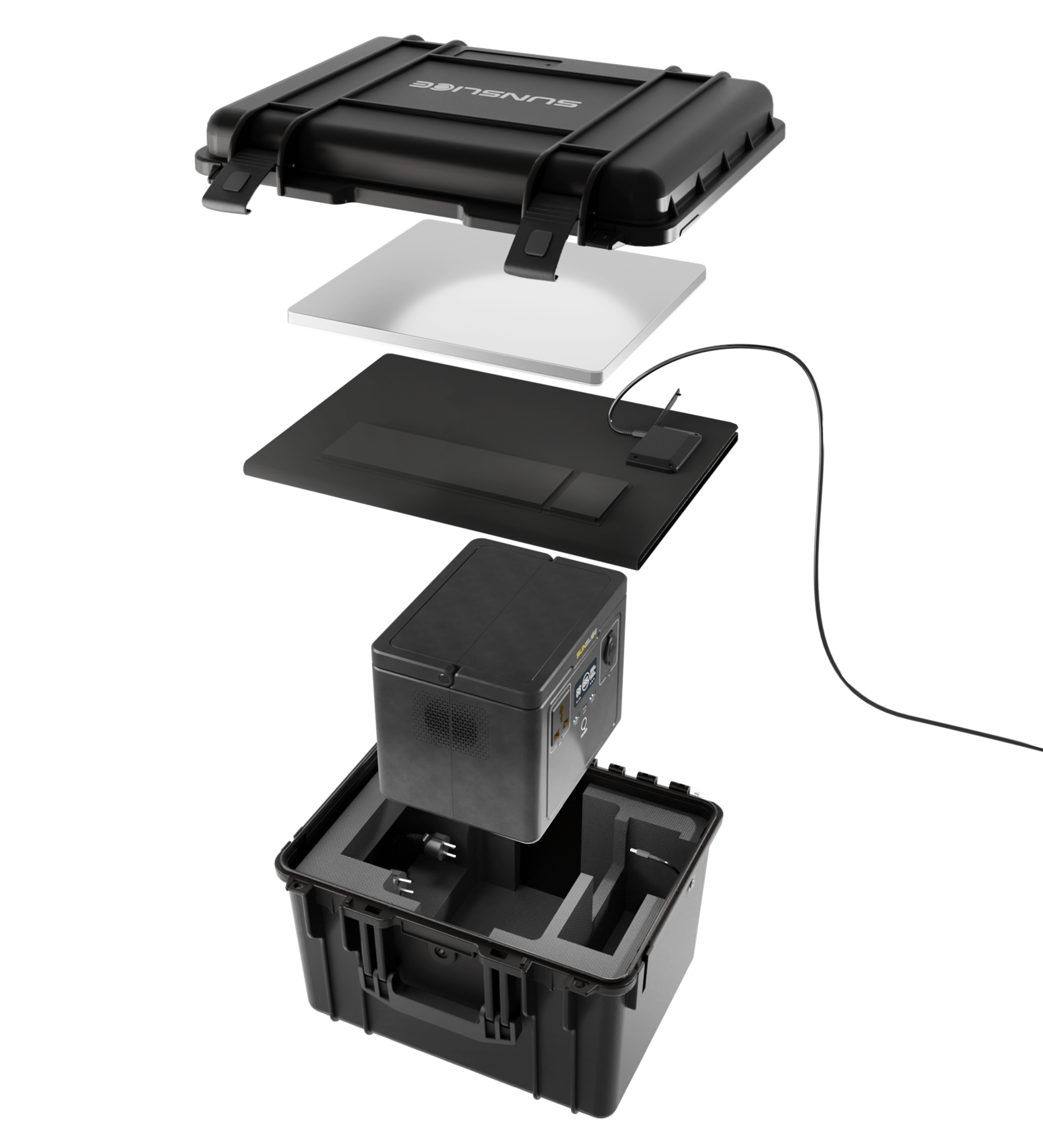 LinkPower Pro Flight Case - Sunslice