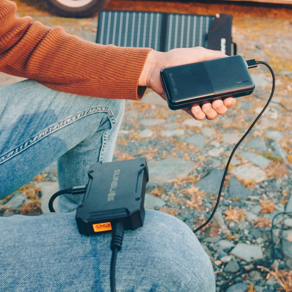 Boîte de jonction - Solaire vers USB-A & USB-C (36-42V) - Sunslice