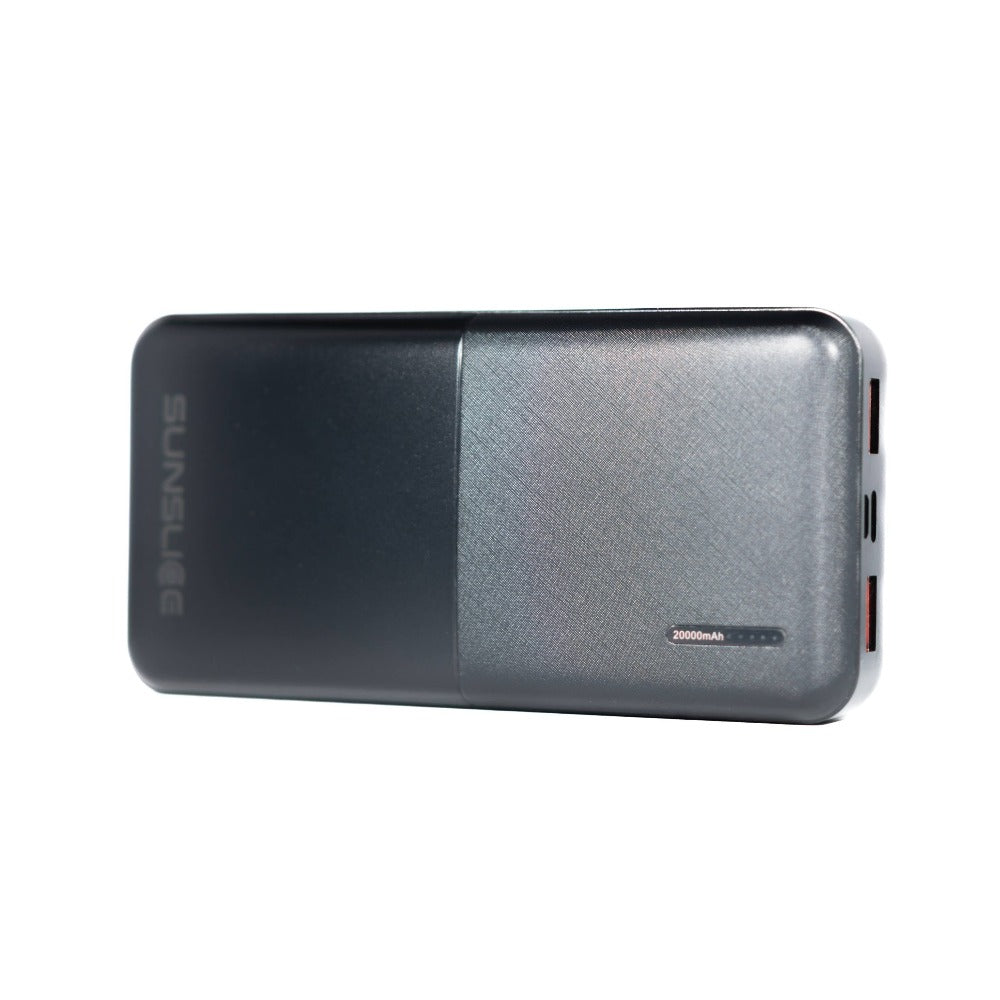 Gravity 20'000 mAh - Fast Portable Power Bank - Sunslice