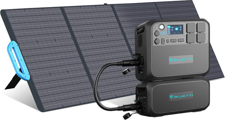 Bluetti 2kWh-8.2kWh - 2'200W Expandable Solar Generator - Sunslice