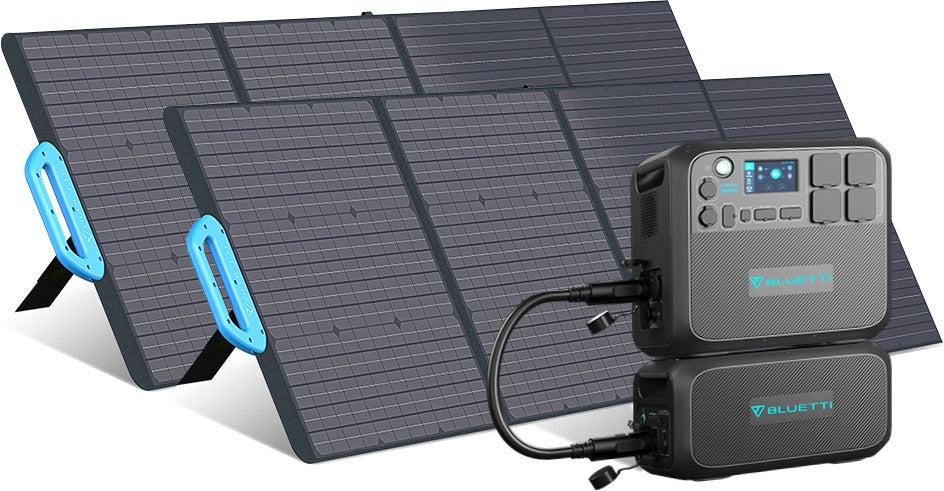 Bluetti 2kWh-8.2kWh - 2'200W Expandable Solar Generator - Sunslice