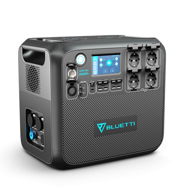 Bluetti 2kWh-8.2kWh - 2'200W Expandable Solar Generator - Sunslice