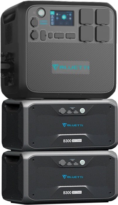 Bluetti 2kWh-8.2kWh - 2'200W Expandable Solar Generator - Sunslice