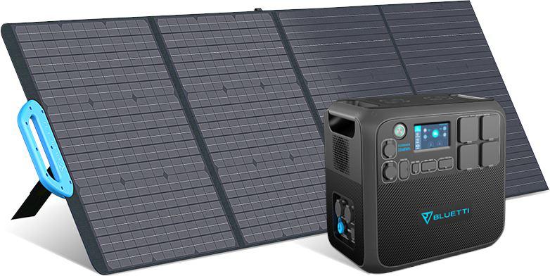 Bluetti 2kWh-8.2kWh - 2'200W Expandable Solar Generator - Sunslice