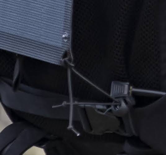 Extra carabiner and elastic band - Sunslice