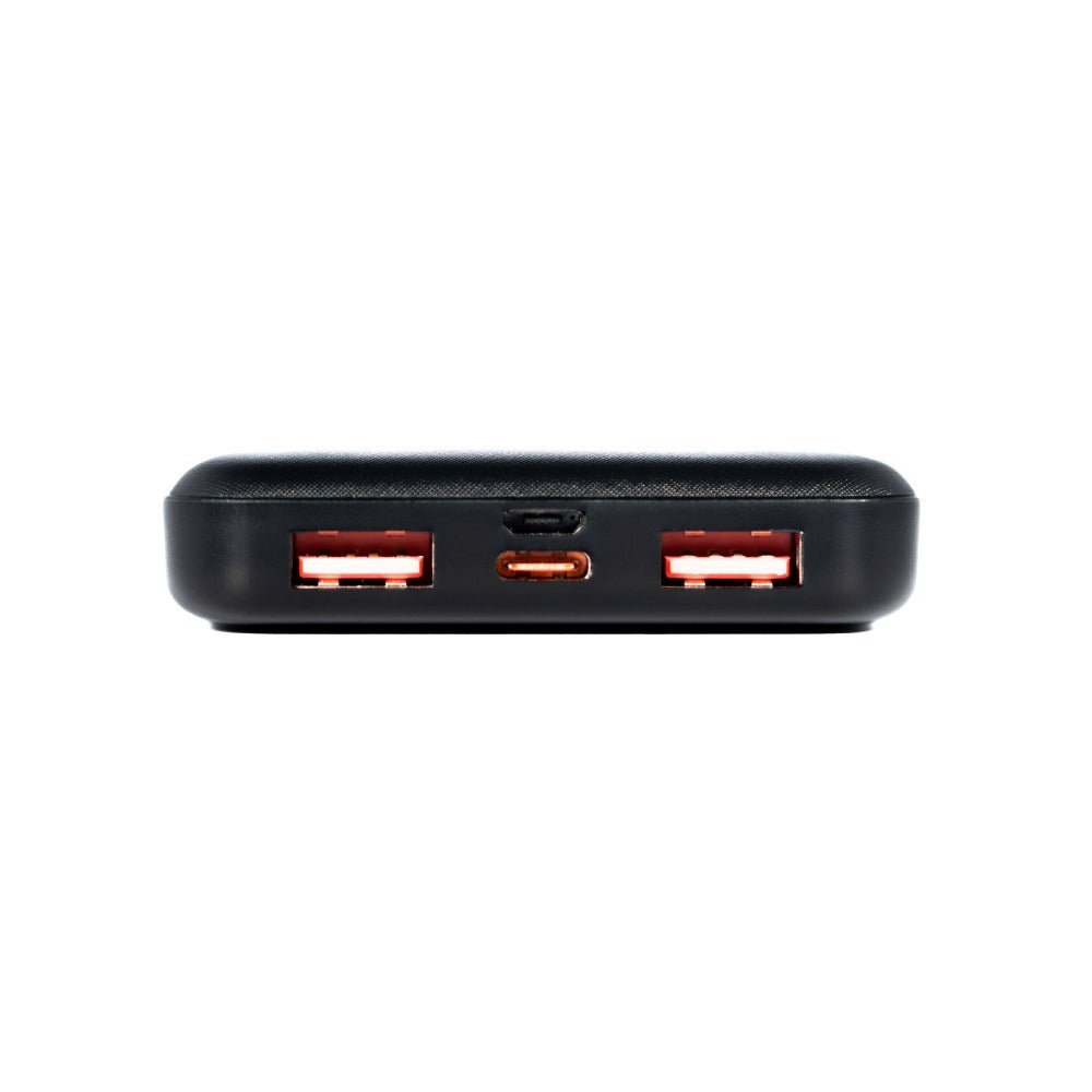 photo zoomée des ports USB d'une gravité10 sur fond blanc