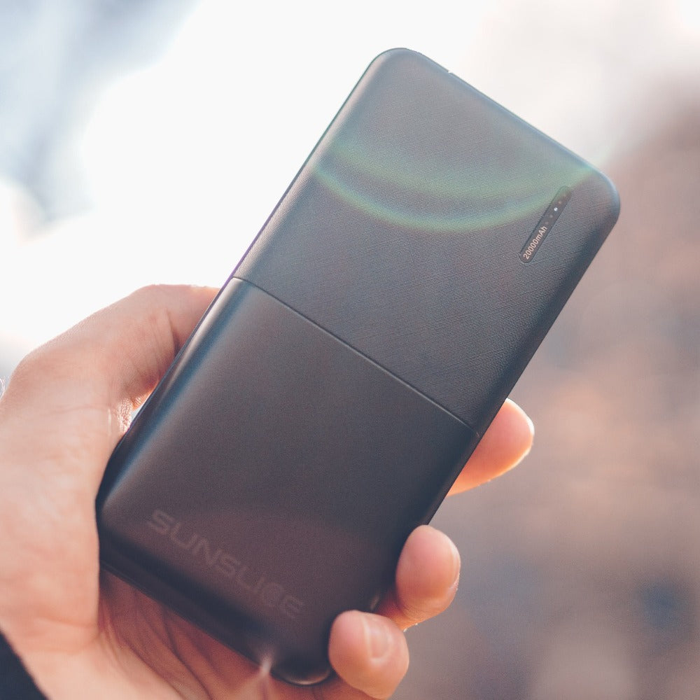 Gravity 20'000 mAh - Schnelle tragbare Powerbank - Sunslice