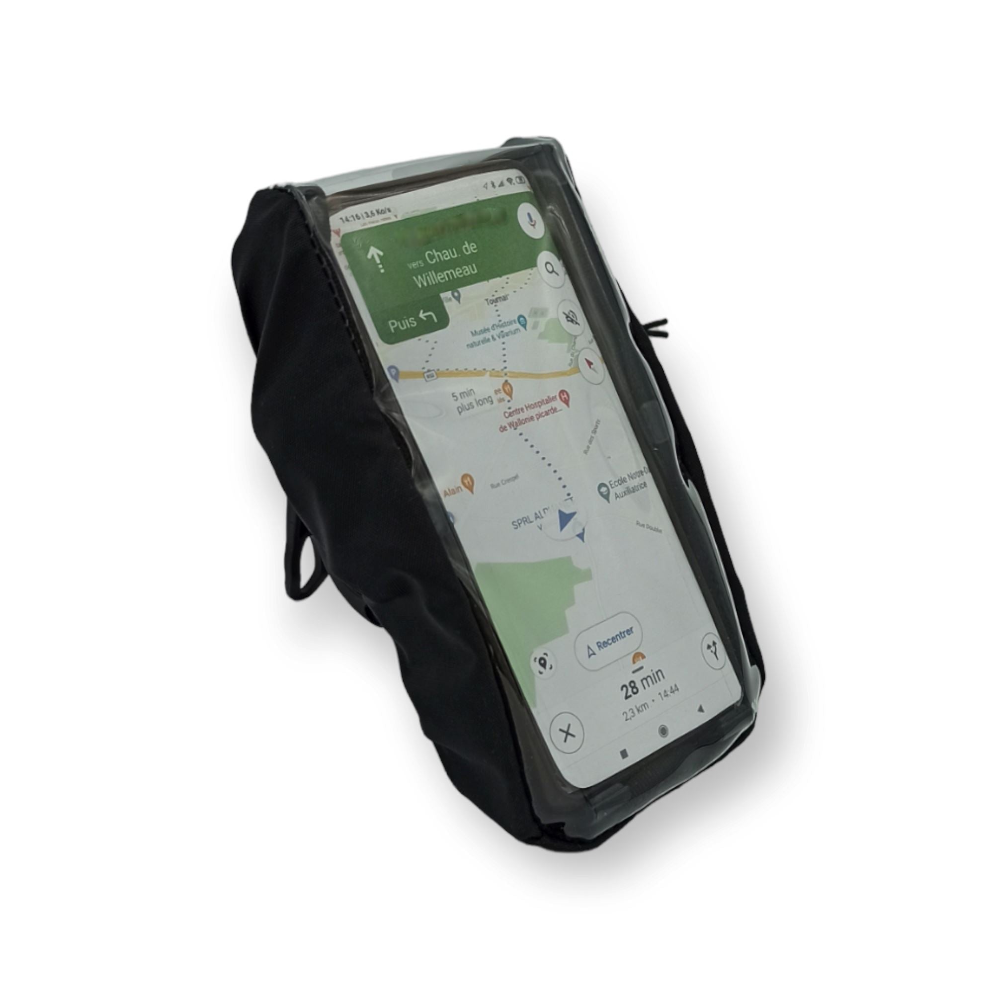Waterdicht telefoonhouder voor fiets of scooter stuur - Universeel Waterdicht telefoonhouder voor fiets of scooter stuur - Universeel