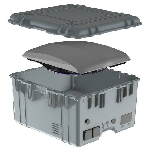 LinkPower Energy Flight Case - For Intellian OneWeb, Starlink Performance, Starlink Flat High Performance, Starlink Standard