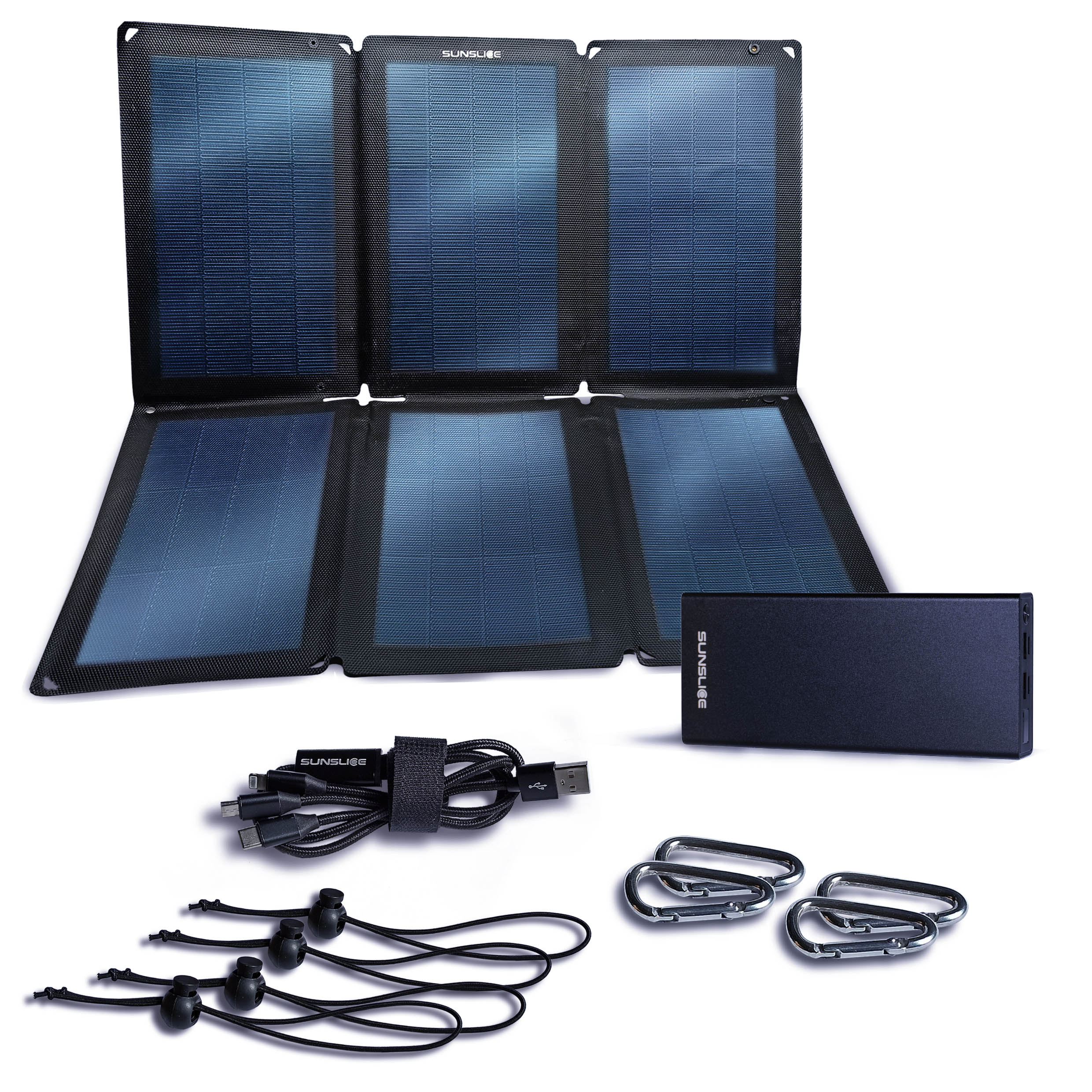 Portable solar panel for camping & backpacking - Fusion 48W | Sunslice
