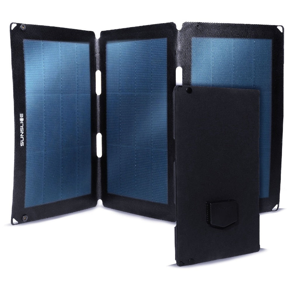 fusion flex24 solar charger on a white background