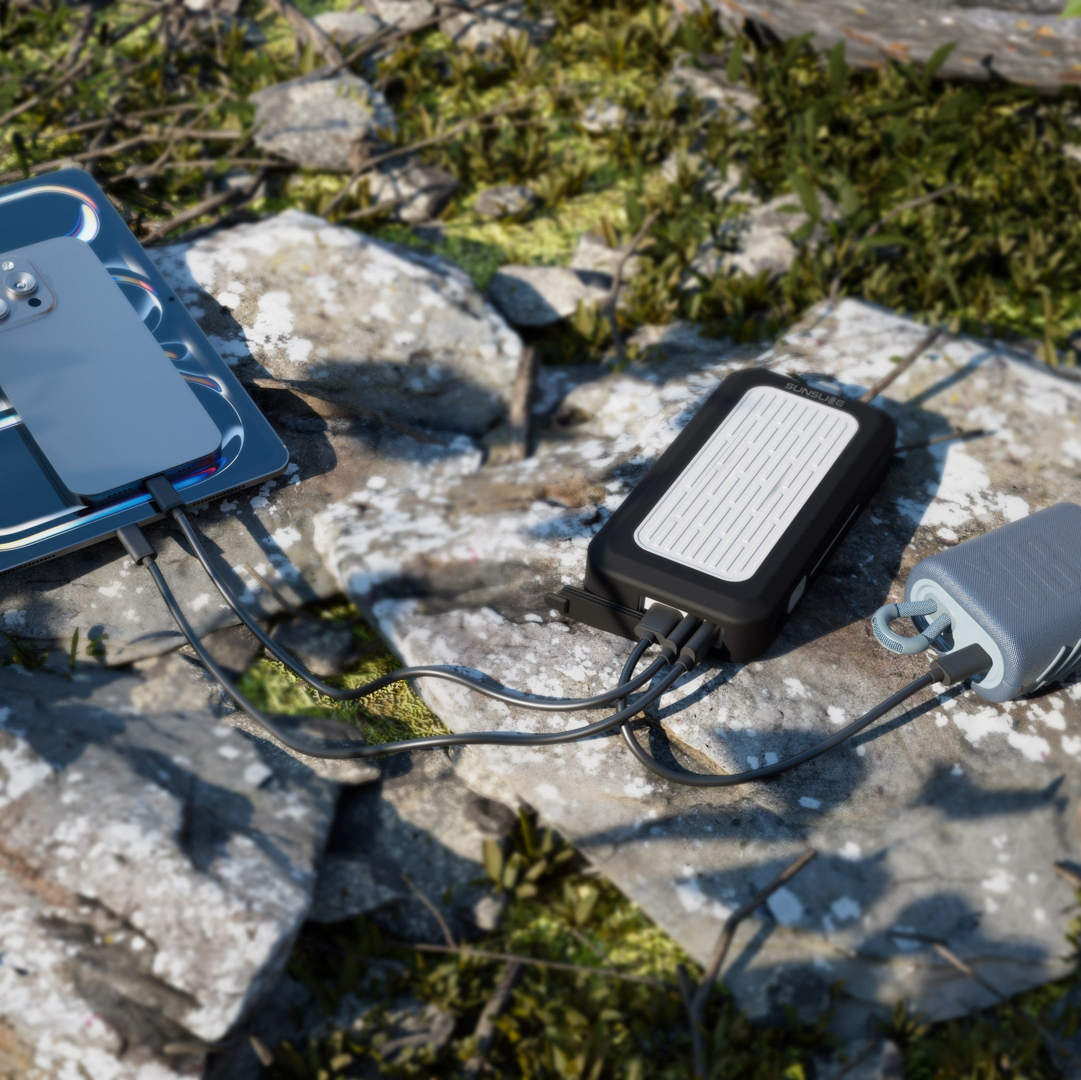 Power bank 20000mAh for iPhone, Samsung, Xiaomi - Gravity 20
