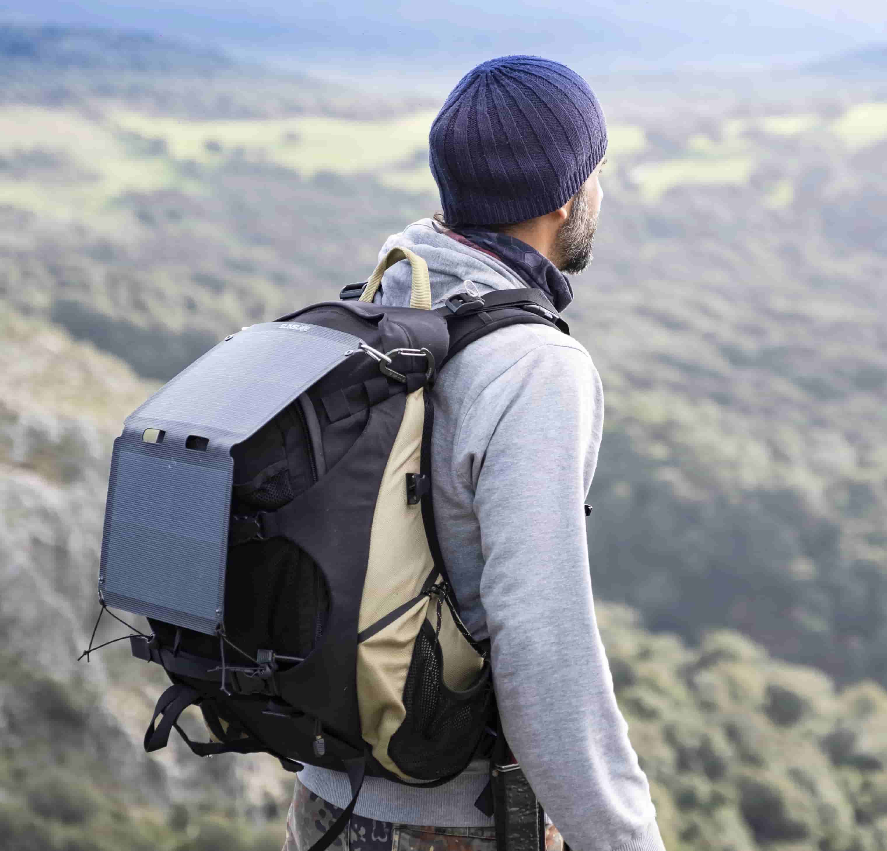 portable solar panel for hiking