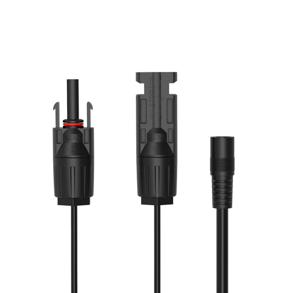 Câble adaptateur - MC4 vers DC5521 (femelle) - Sunslice