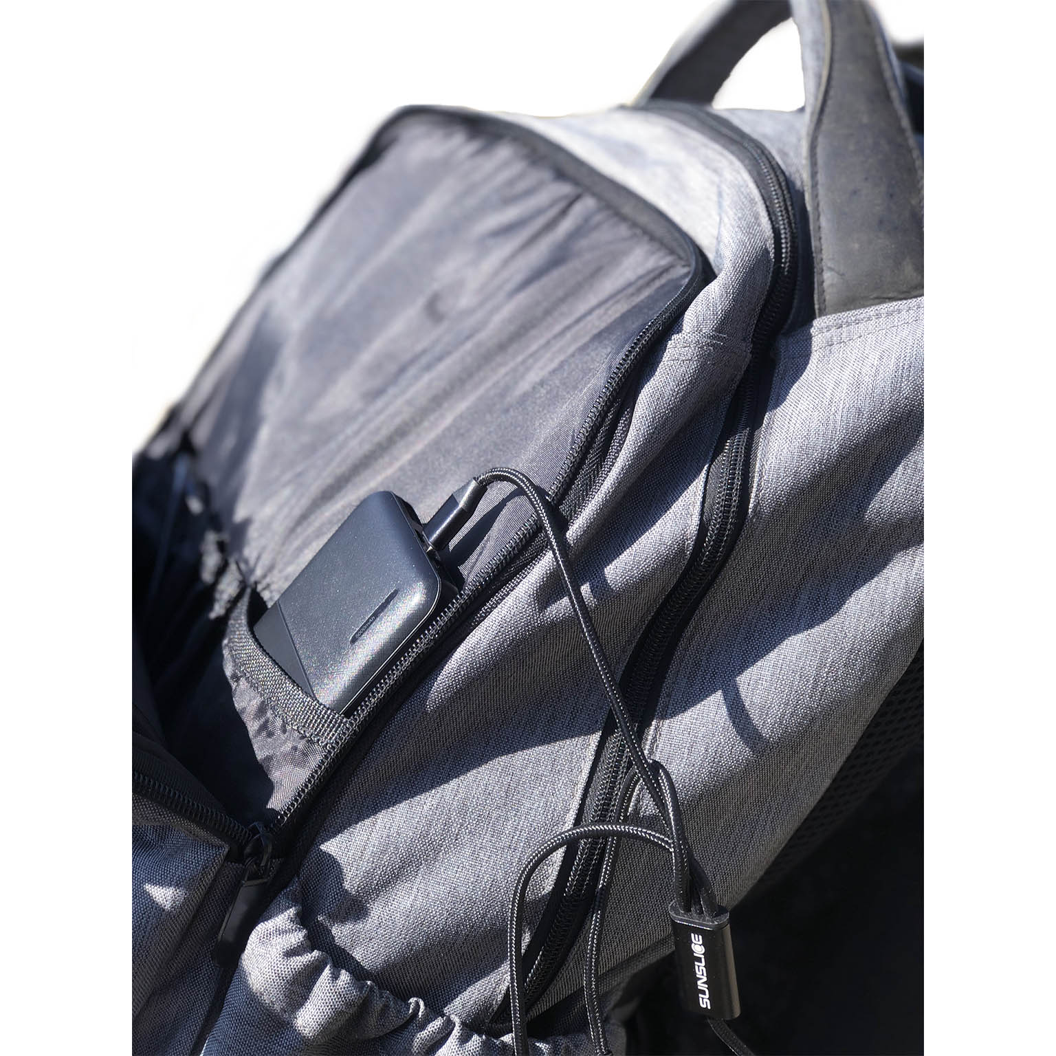 Zenith - Solar Backpack - with its Powerbank