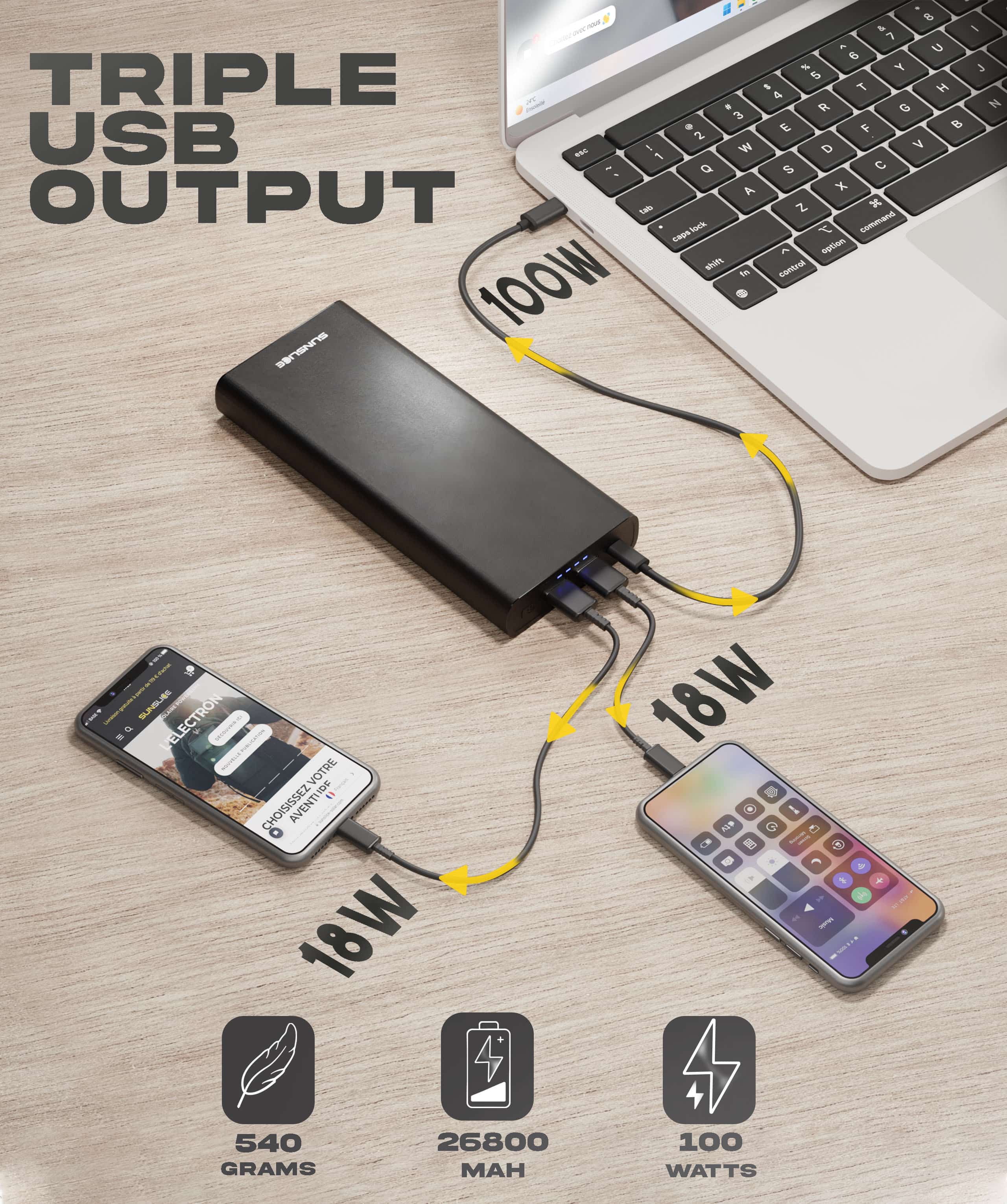 Portable usb power best sale bank