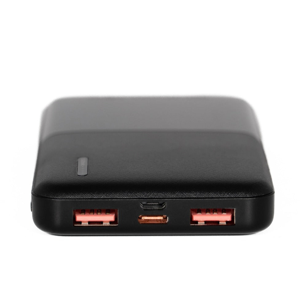 zoomed photo of USB ports of a gravity10 on white background