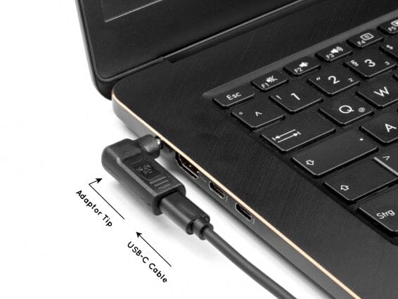 Fiches d'alimentation pour ordinateur portable - 65 Watts - Kit de câble et  d'adaptateur USB-C