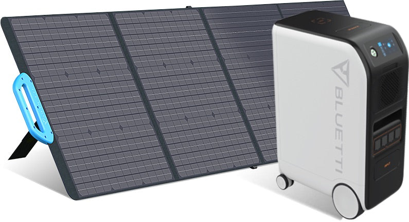 Bluetti 5.1kWh - Générateur solaire domestique hors-réseau de 3'000 W - Sunslice
