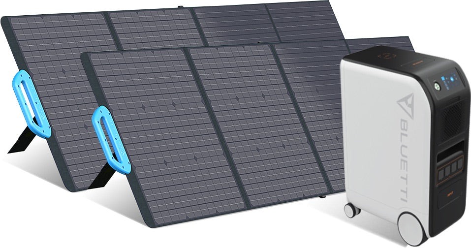 Bluetti 5.1kWh - 3'000W Solargenerator für den netzunabhängigen Betrieb - Sunslice