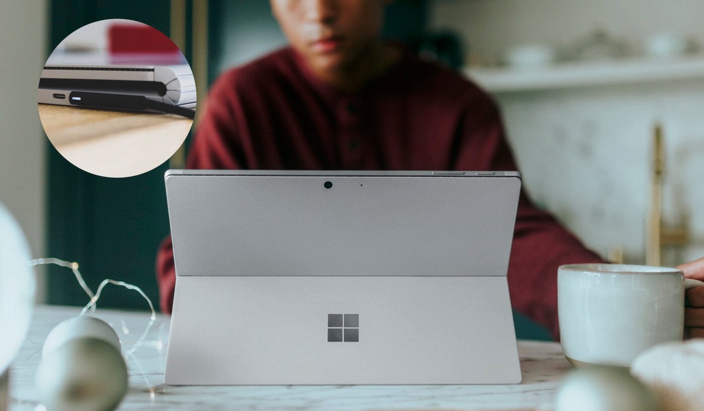 Kabel - USB-C naar Microsoft Surface Pro 3/4/5 - USB-C naar Microsoft Surface Pro 3/4/5 Sunslice